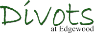 Divots at Edgewood | restaurant logo